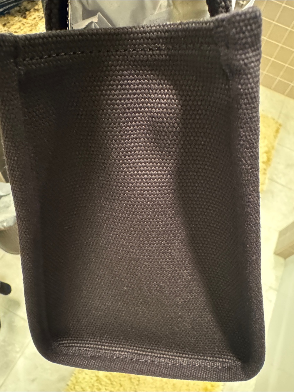 NWT — Coach Black Tote with Gold Embroidered Logo - Picture 4 of 7